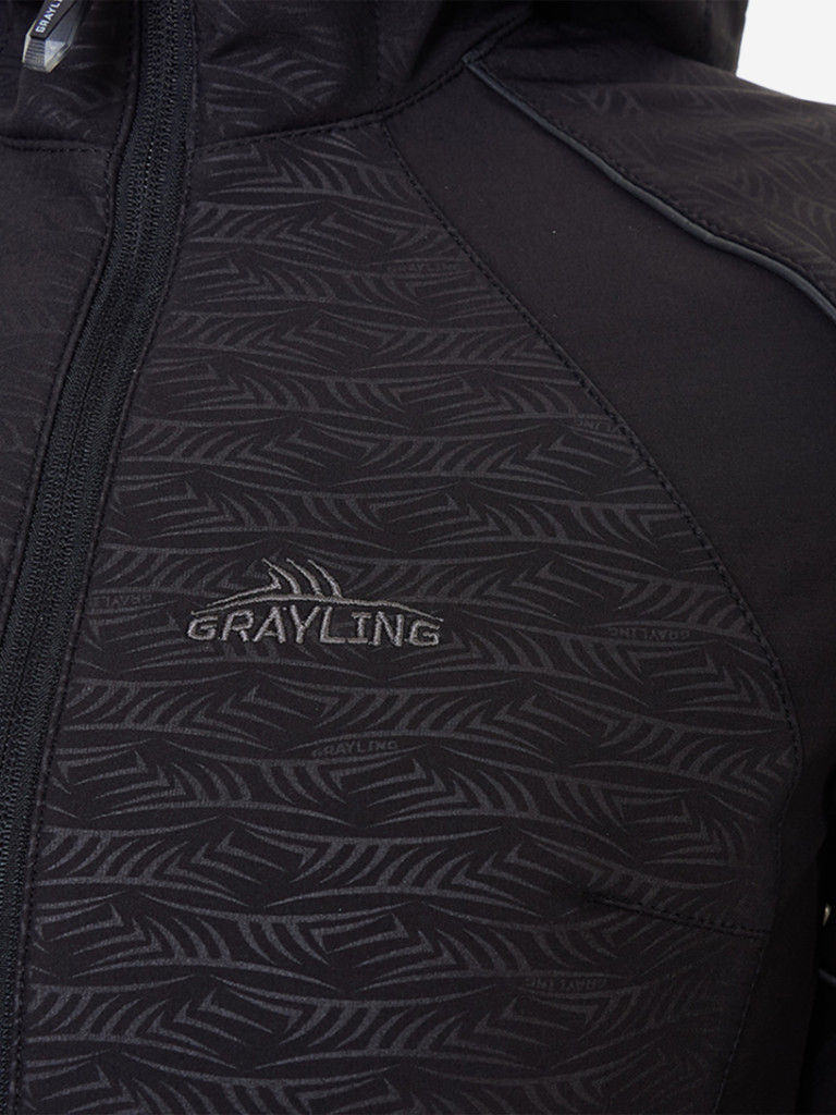 Костюм женский GRAYLING Рица, софтшелл, черный