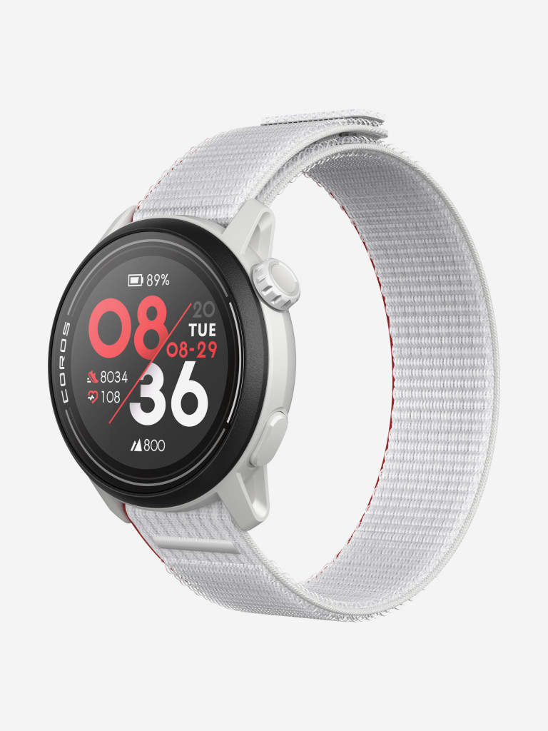 Спортивные смарт GPS часы COROS PACE 3, White, с нейлоновым ремешком