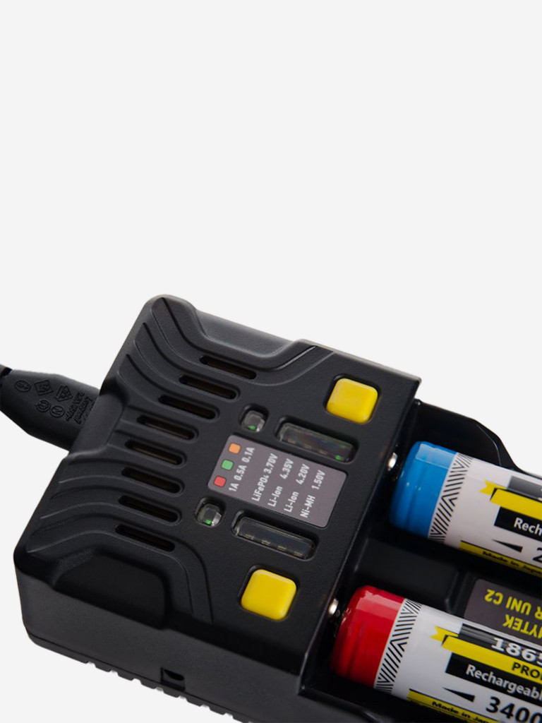 Зарядное устройство Armytek Uni C2, универсальное 2 канальное