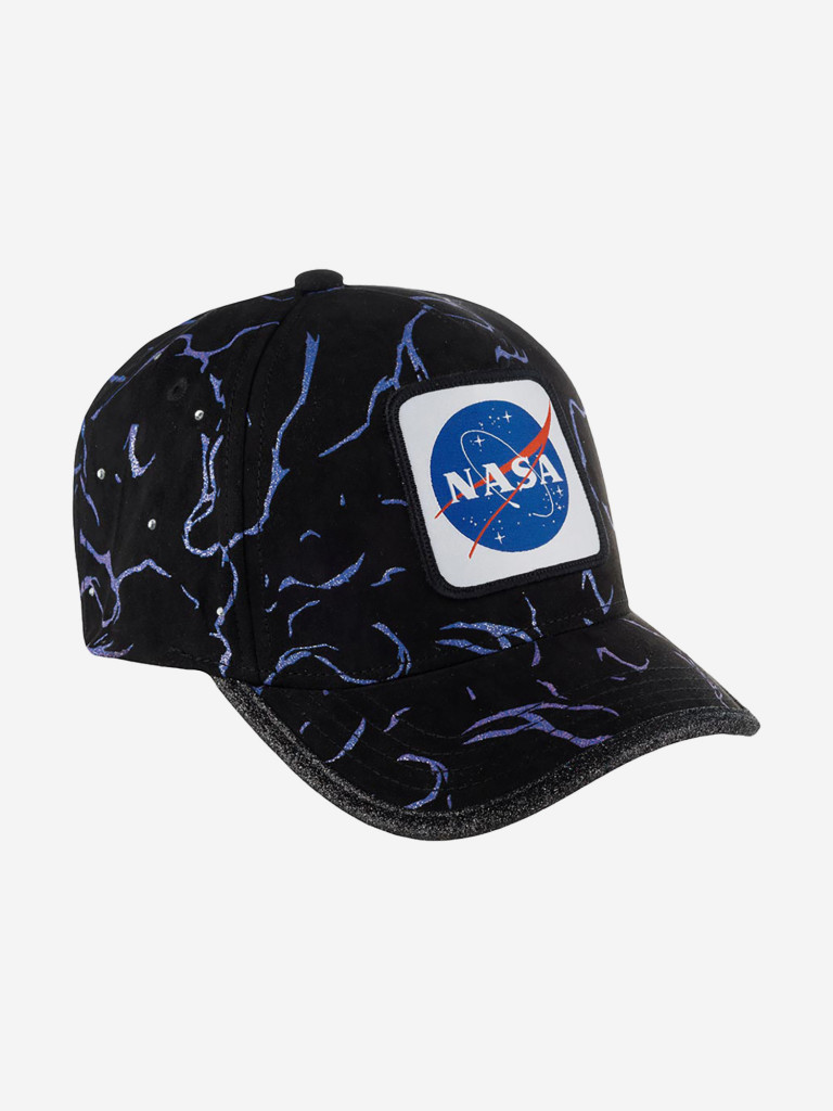 Бейсболка CAPSLAB CL/NASA/1/TAG/GLI NASA (черный)