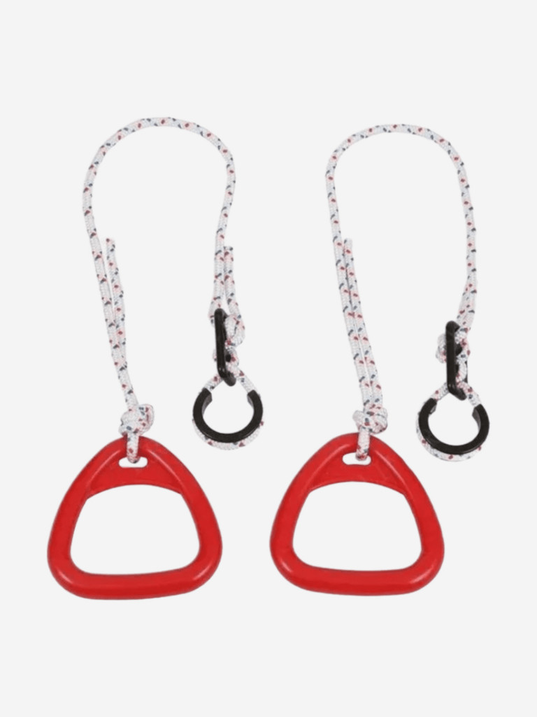 Кольца детские треугольные Sportlim Красные