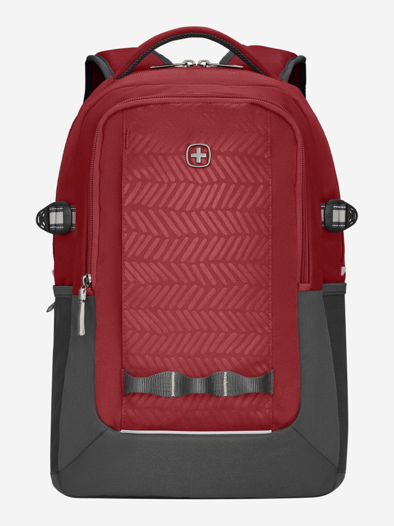 Рюкзак WENGER NEXT Ryde 16", красный/антрацит, переработанный ПЭТ/Полиэстер, 32х21х47 см, 26 л.