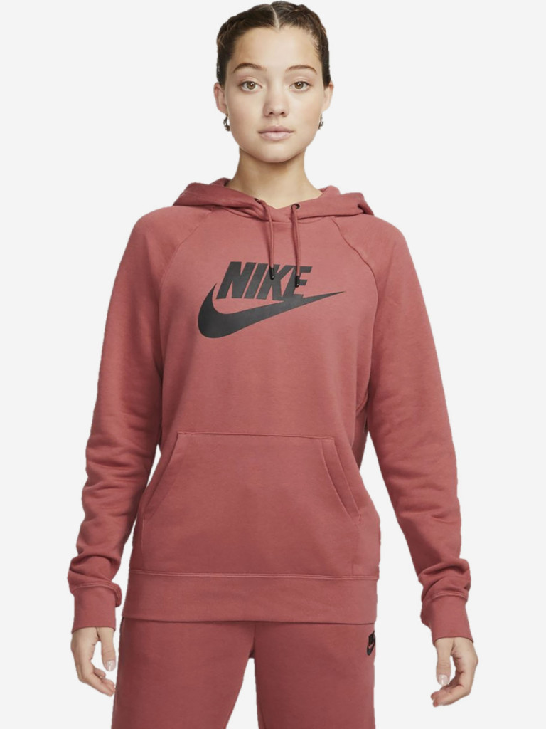 Толстовка женская Nike W NSW ESSNTL HOODIE PO HBR