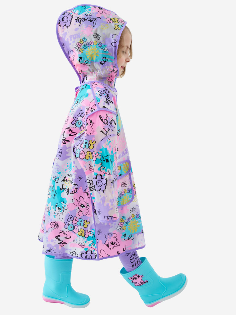 Дождевик для девочки PlayToday