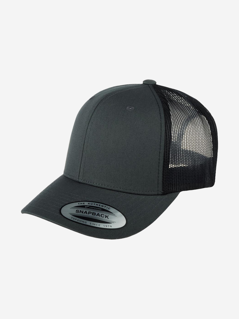 Бейсболка с сеточкой FLEXFIT 6606T (серый)