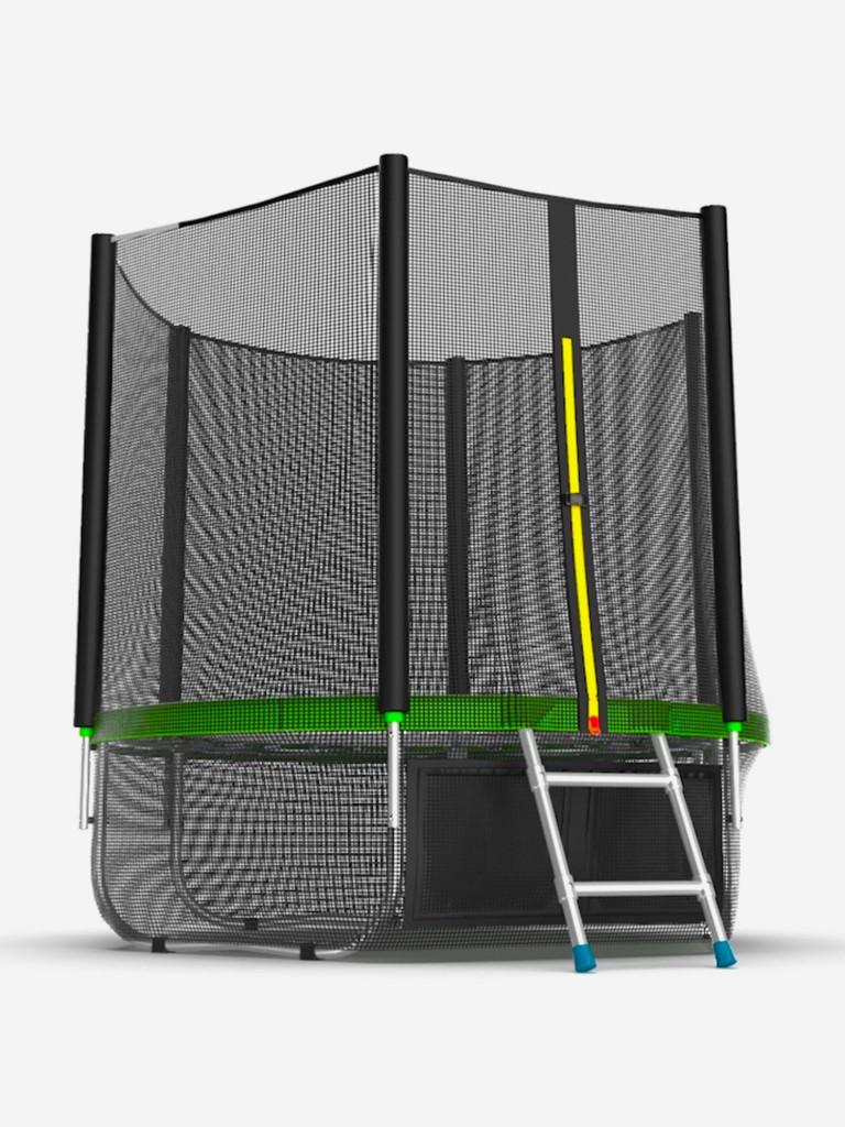 Батут каркасный EVO JUMP External 6ft + нижняя защитная сеть, диаметр 183 см
