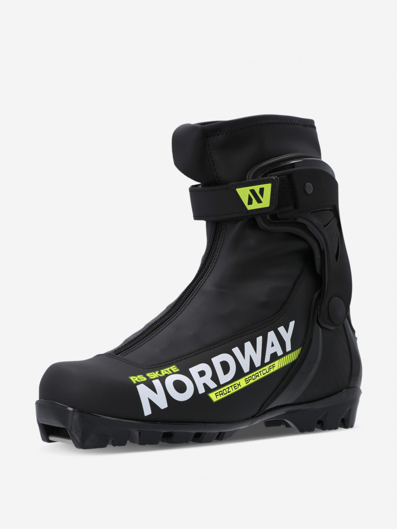 фото Ботинки для беговых лыж nordway rs skate nnn, черный