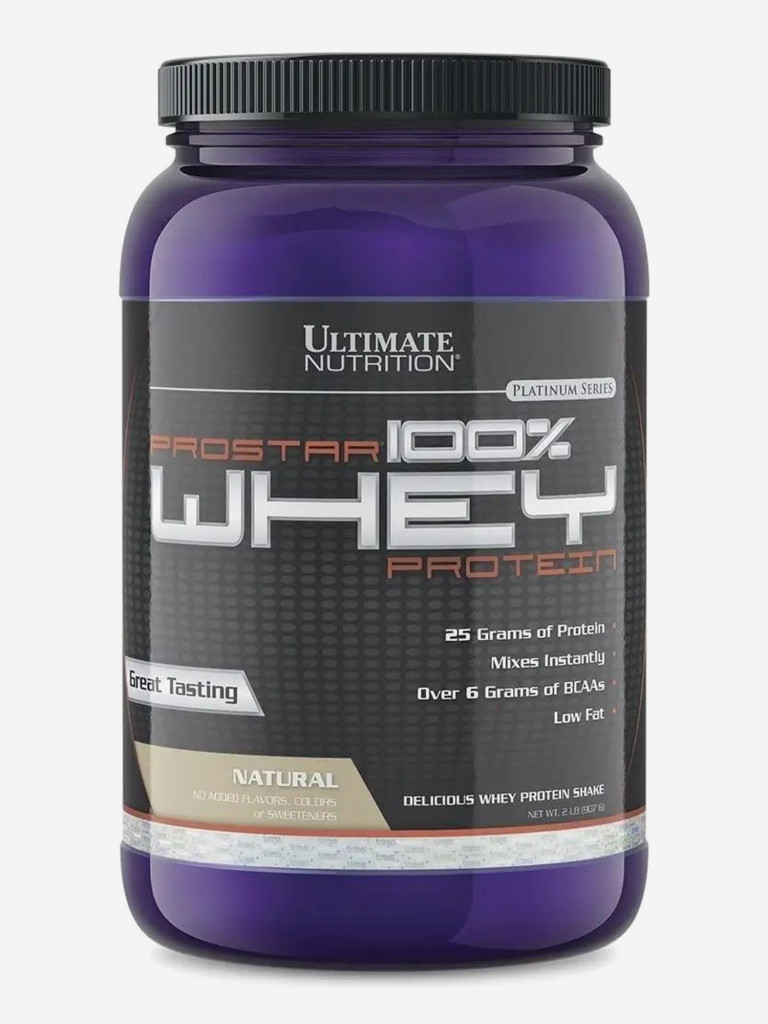 Протеин Ultimate Nutrition Prostar Whey, 907 г, Натуральный