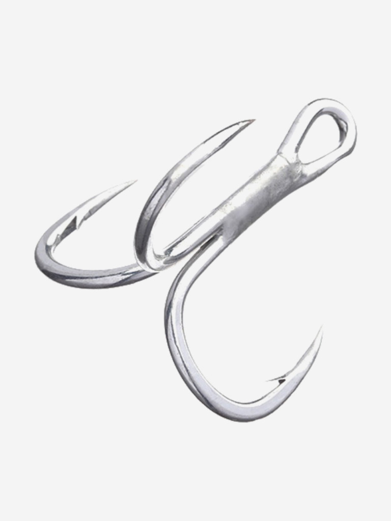 Крючок тройнойDecoy Y-S22 Treble #3/0 (в упаковке 6 штук)