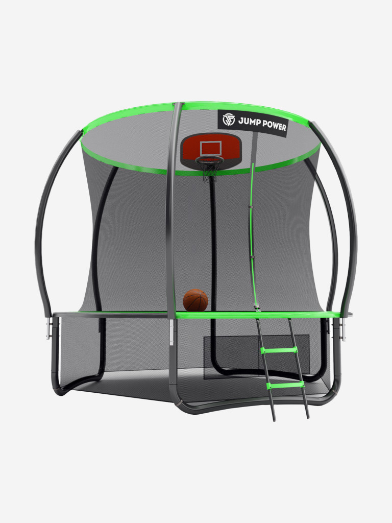 Каркасный батут Jump Power 10 ft Pro Inside Basket Green