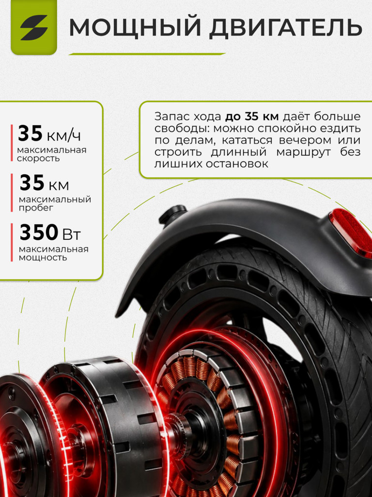 Электросамокат SAMIK M365 PLUS