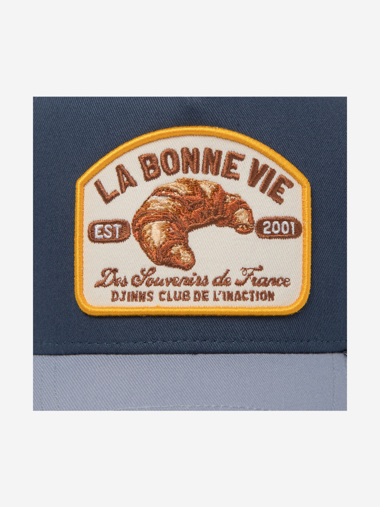 Бейсболка с сеточкой DJINNS HFT La Bonne Vie 2 (синий)