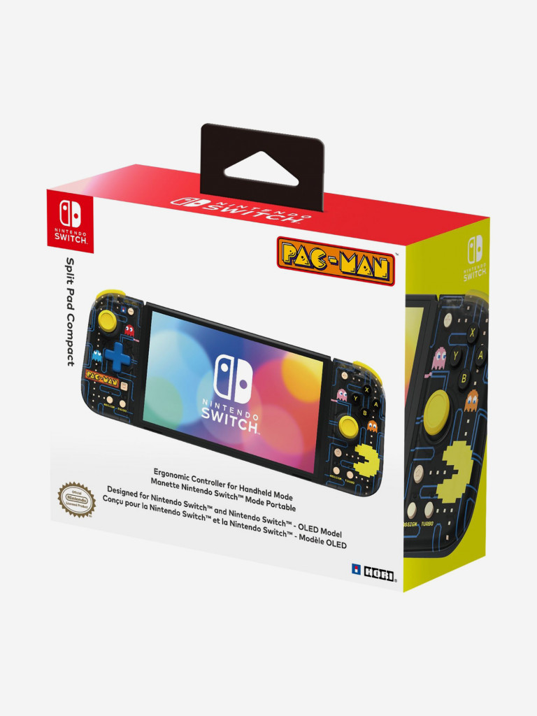 Контроллер HORI для Nintendo Switch Split Pad Compact / PAC-MAN (NSW-417U)