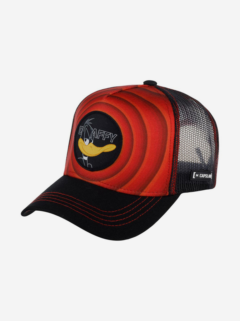 Бейсболка с сеточкой CAPSLAB CL/LOO3/1/DAF1 Looney Tunes Daffy Duck (красный)