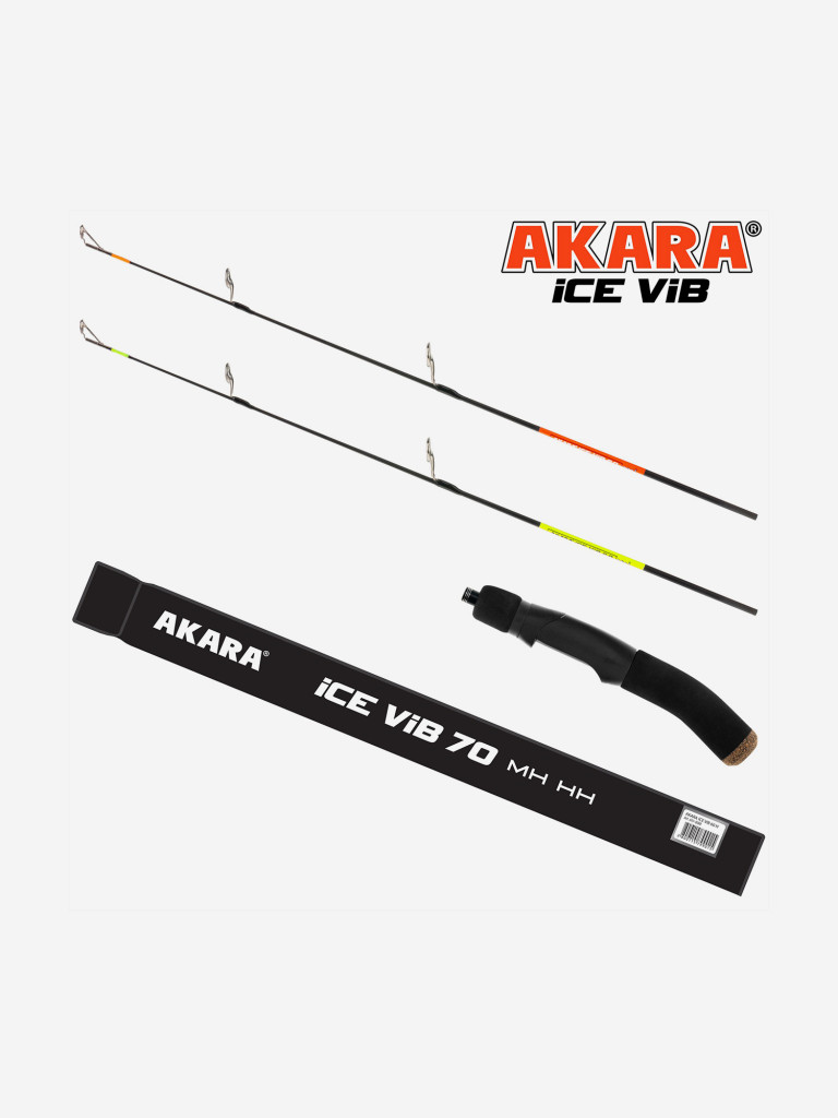 Удочка зимняя Akara Ice Vib 70 два хлыста (MH, HH)