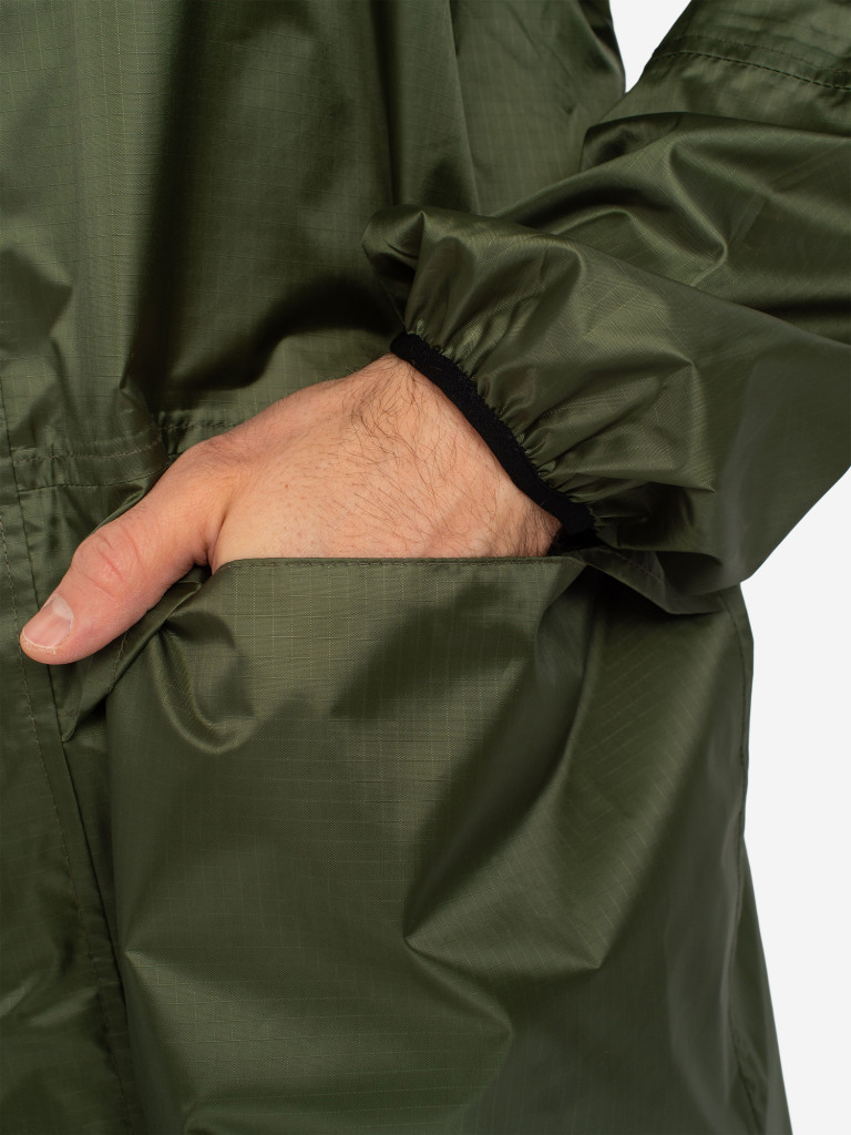 Плащ мужской Huntsman ВВЗ для рыбалки и охоты, ткань таффета 3000 мм вод.ст.