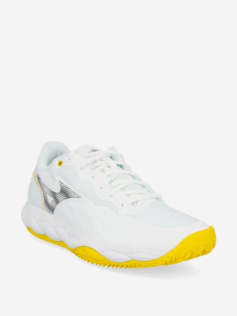 Кроссовки Mizuno Wave Enforce Court White/Yellow Padel