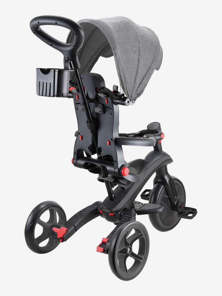 Трехколесный велосипед-беговел Globber EXPLORER TRIKE FOLDABLE (4в1)