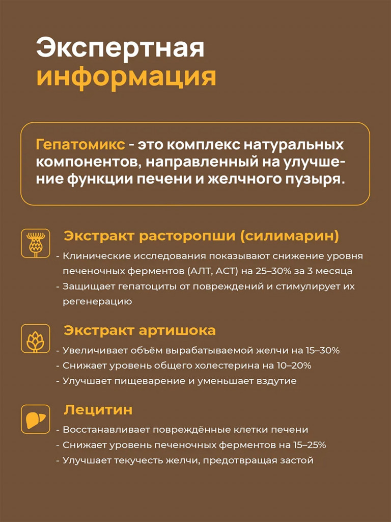 Биологически активная добавка к пище «Dietelle Expert Гепатомикс»