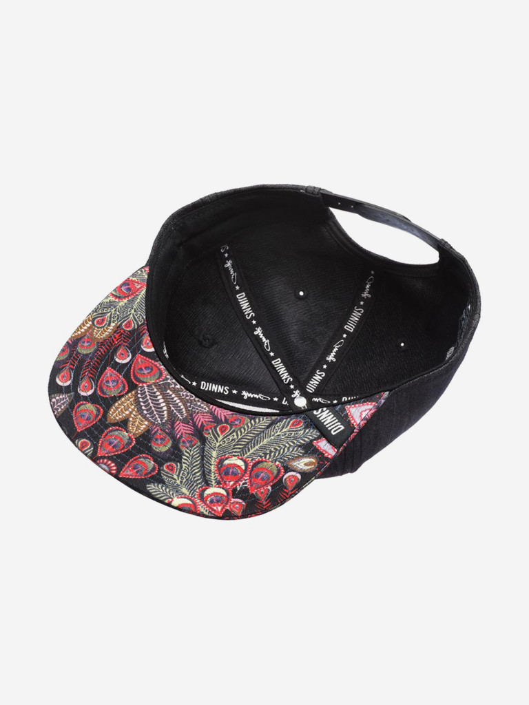 Бейсболка с прямым козырьком DJINNS 6P SB Peacock Linen