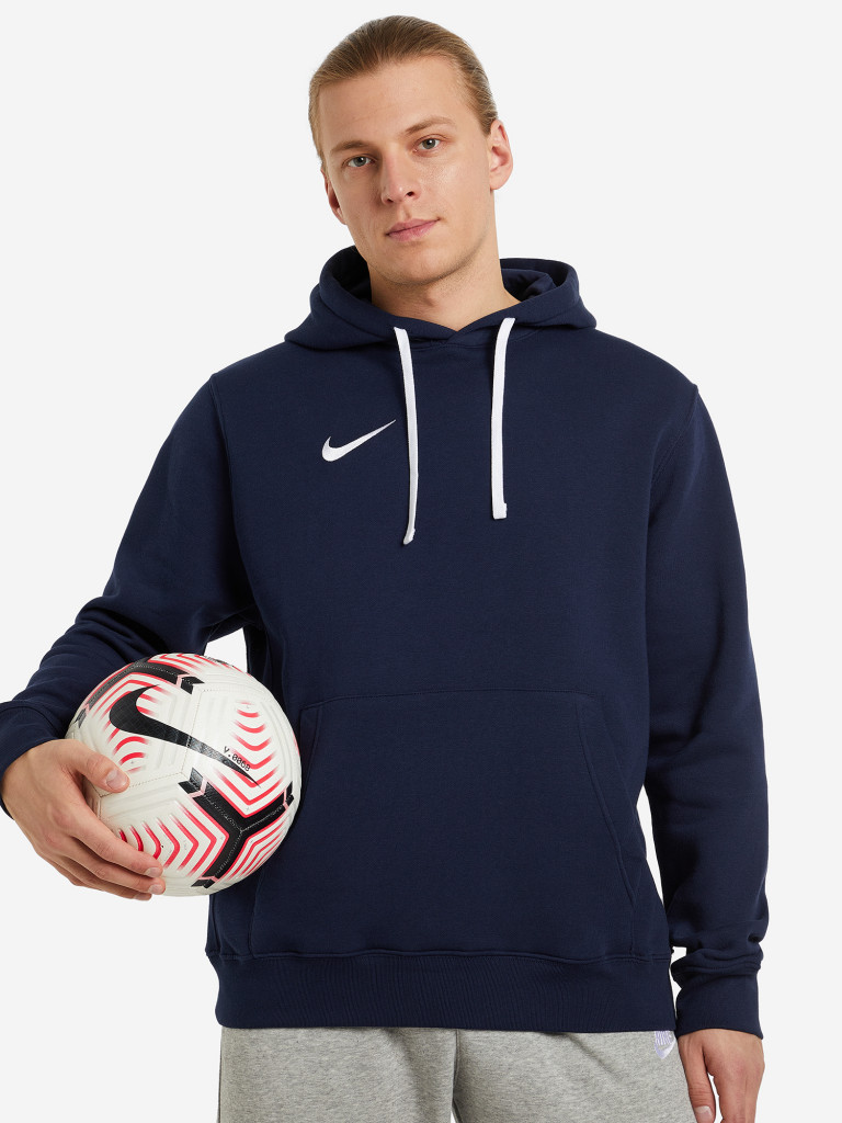 Худи мужская Nike Hoodie Park 20 темно-синий цвет — купить за 4339 руб. со  скидкой 30 %, отзывы в интернет-магазине Спортмастер