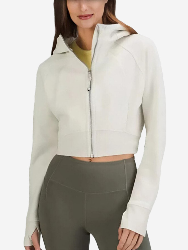 Худи женское Lululemon Scuba Series Hoodie Cropped Coat