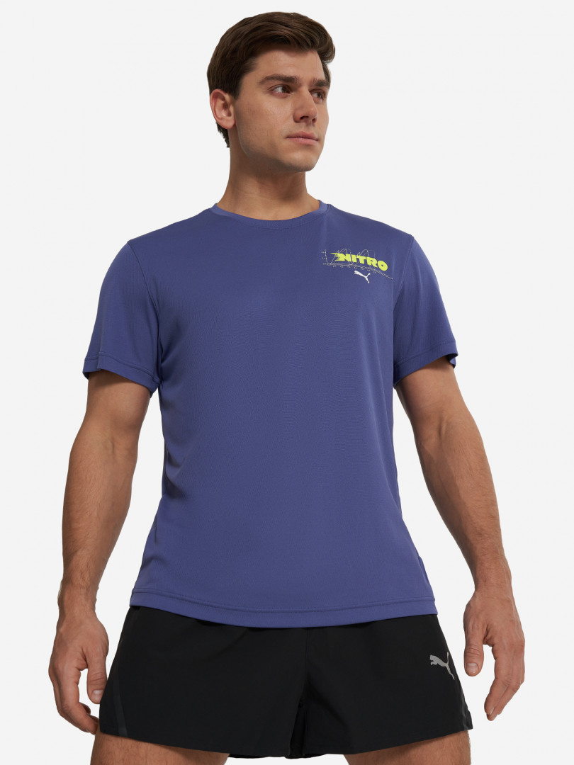 Футболка мужская PUMA Синий 1649₽