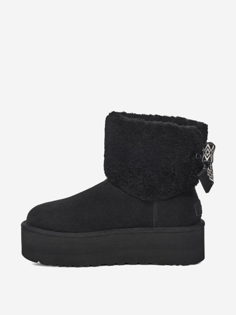 Ботинки утепленные UGG Classic Mini Maxi Curly