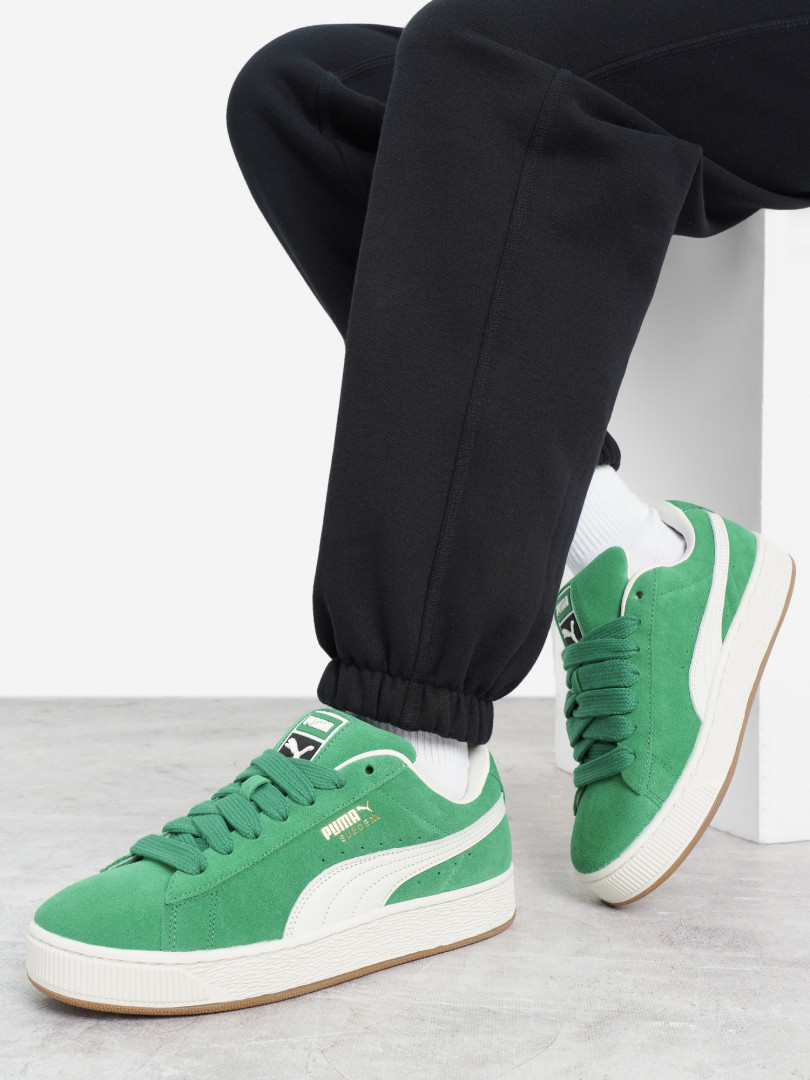 Кроссовки женские Puma Suede Xl Зеленый 12999₽