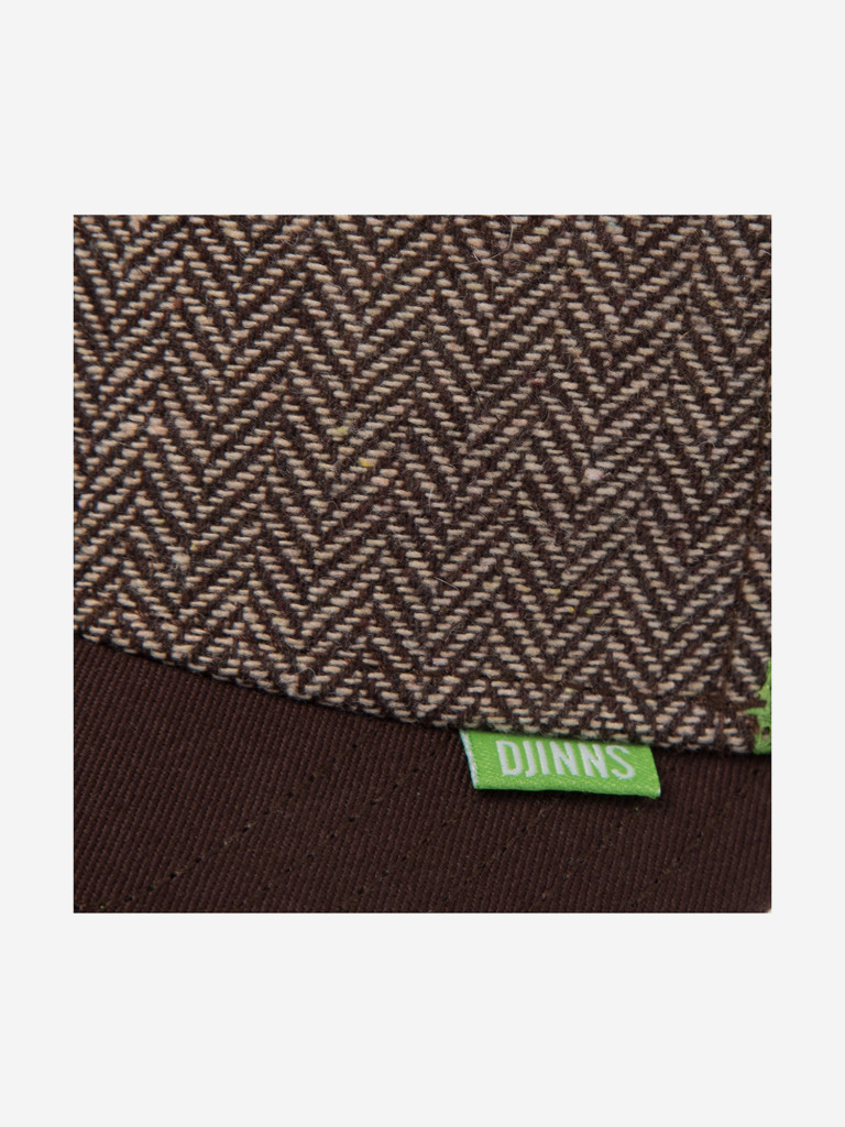 Бейсболка с сеточкой DJINNS HFT Tweed Combo (коричневый)