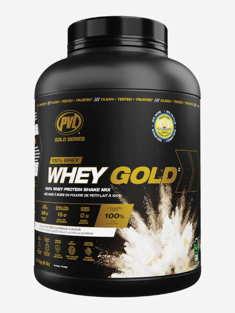 Протеин Pure Vita Labs WHEY GOLD, 2700 г, Нежная ваниль