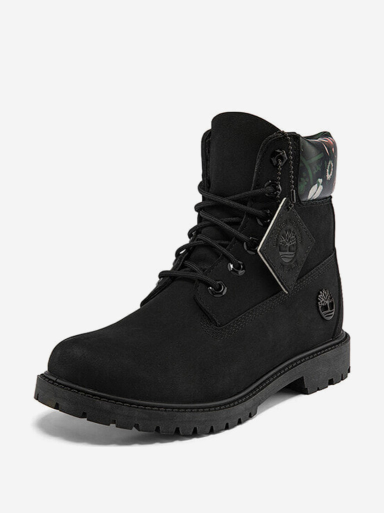 Ботинки Timberland Heritage Cupsole Boots ' Nubuck With Floral