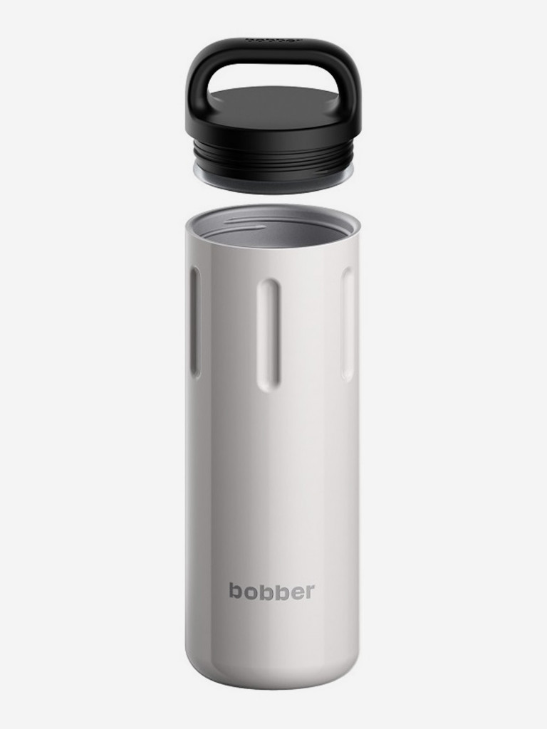 Термокружка BOBBER Bottle с ручкой 770 мл, тепло до 10 часов, серый