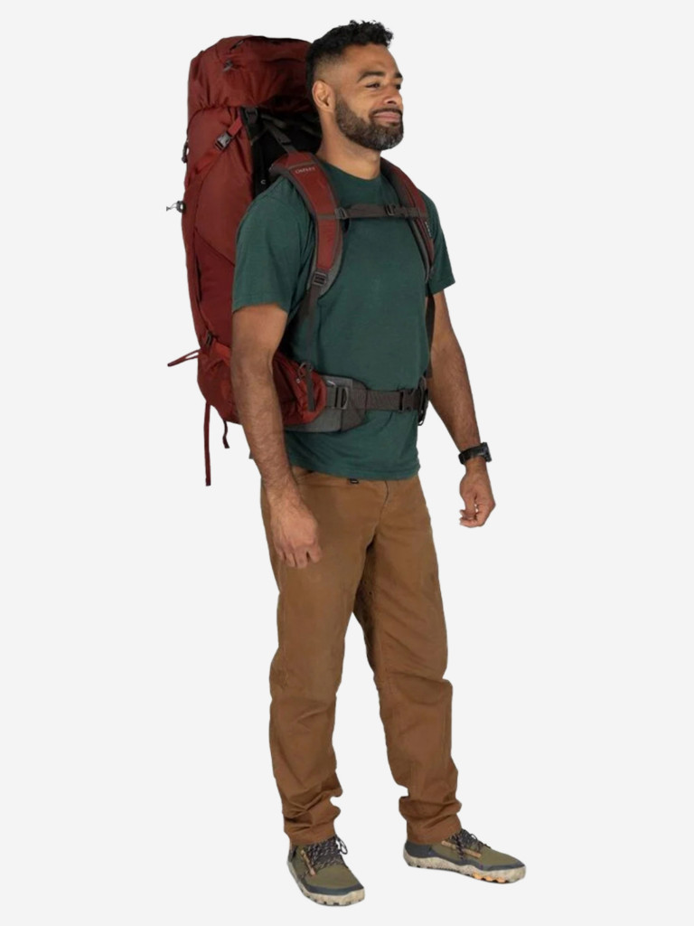 Рюкзак Osprey Aether 55 Deep Acorn Red