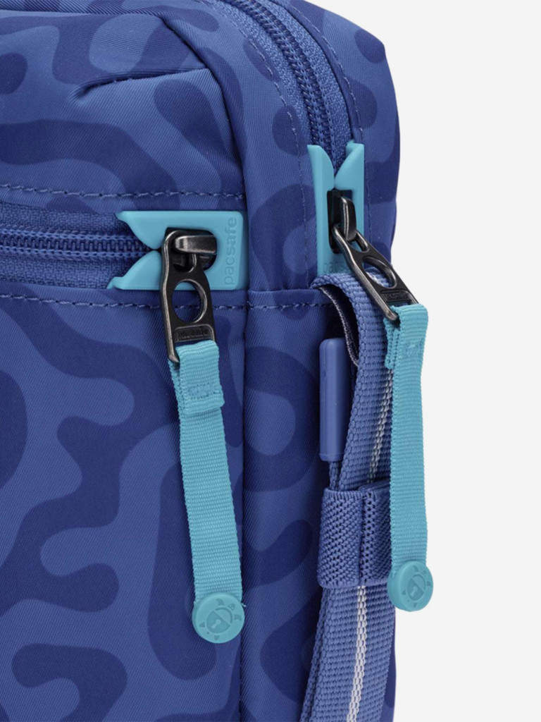 Сумка антивор Pacsafe GO Micro Crossbody, Cerulean Blue, 1,5 л.