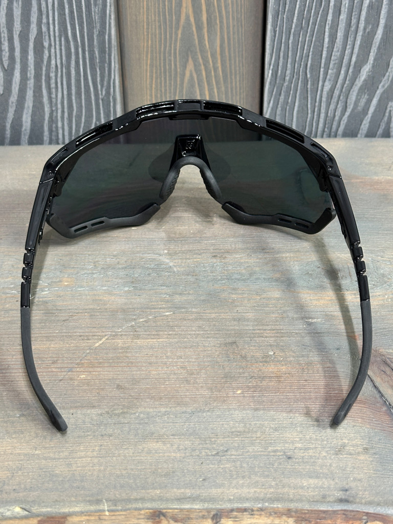 Очки спортивные Scicon AeroShade XL оправа Black Gloss линза SCNPP Multimirror Red