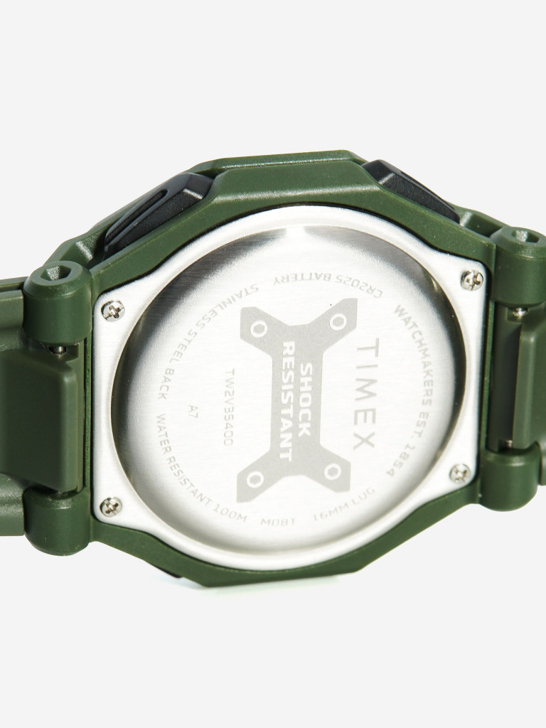 Спортивные часы TIMEX TW2V35400, Кварцевые, 45 мм, с подсветкой Indiglo