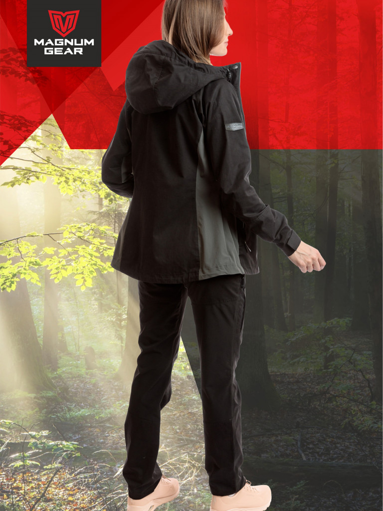 Костюм для рыбалки женский MAGNUM GEAR MONTANA черный
