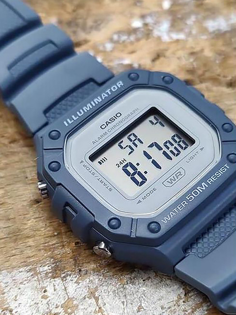 Спортивные часы CASIO ILLUMINATOR W-218HC-2A