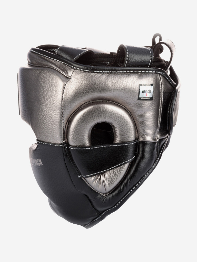 Шлем боксерский Clinch Punch 2.0 Full Face черно-бронзовый