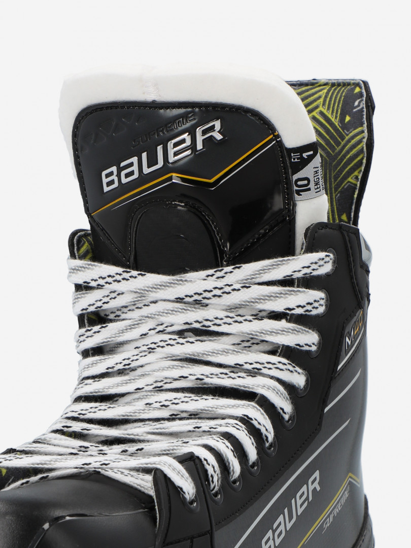 Коньки хоккейные Bauer Supreme M40 SR FIT1 31565400299 Черный, размер 42,41,43.5,46,44,43,41.5, фото 6