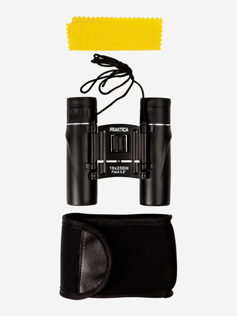 Бинокль компактный Praktica Falcon 10x25, чёрный