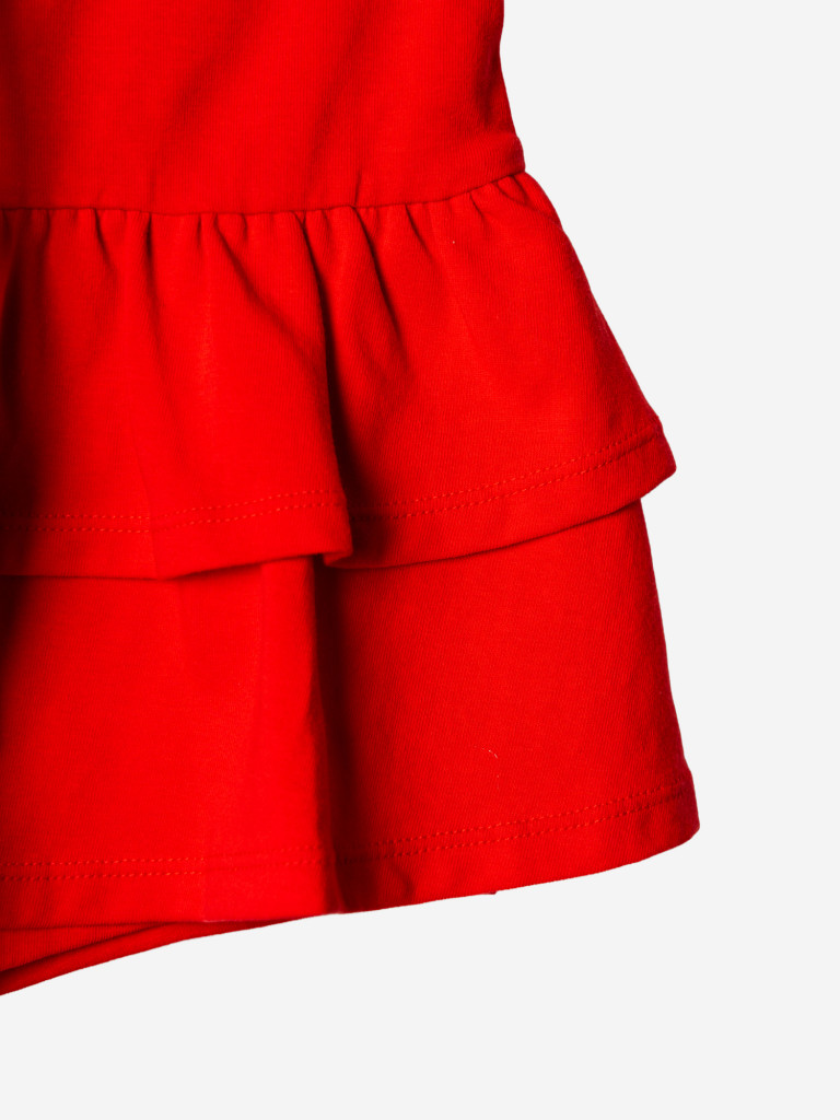 Комплект для девочек: футболка, юбка-шорты PlayToday