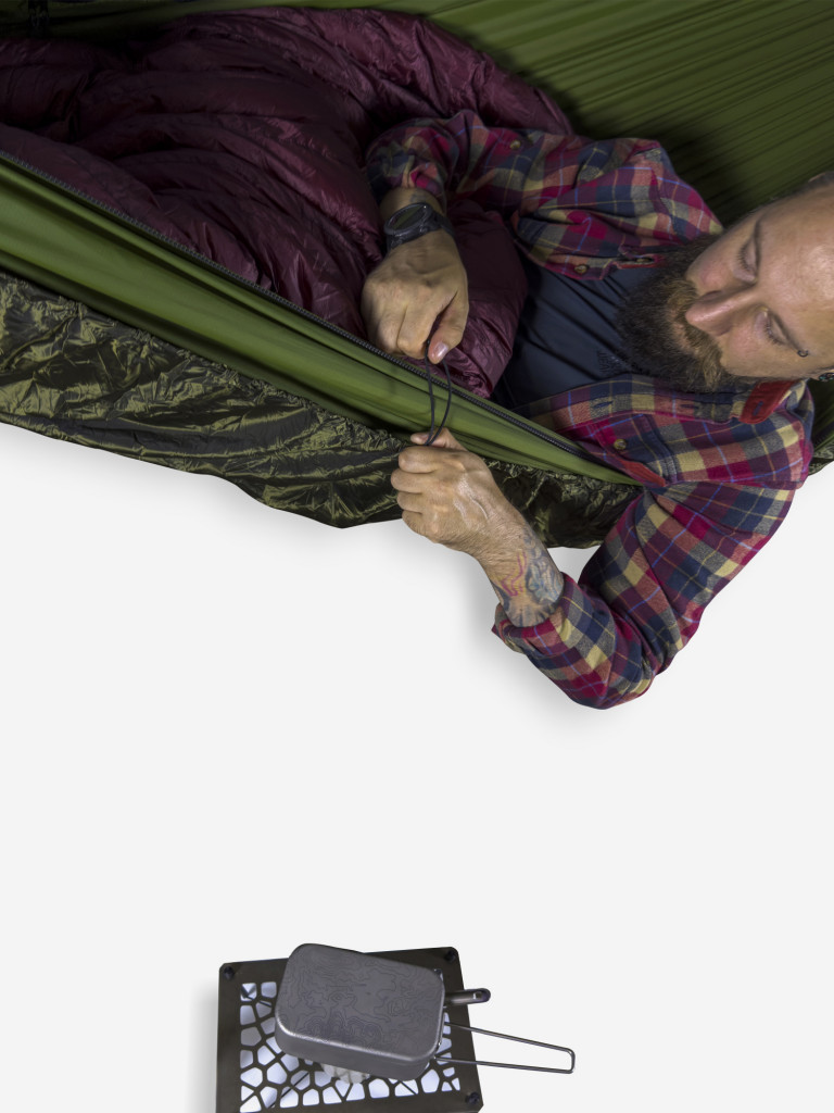 Гамак ЧиллСкилл Повеса Олива 335x165