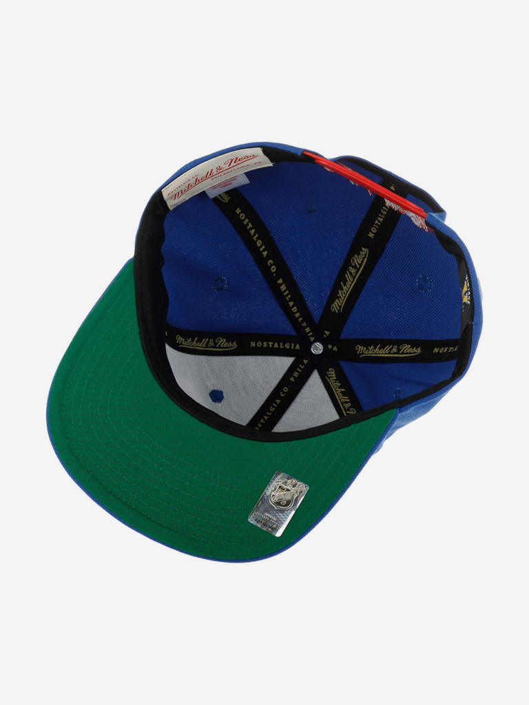Бейсболка с прямым козырьком MITCHELL NESS 6HSSLD21213-NYABLUE New York Rangers NHL (синий)