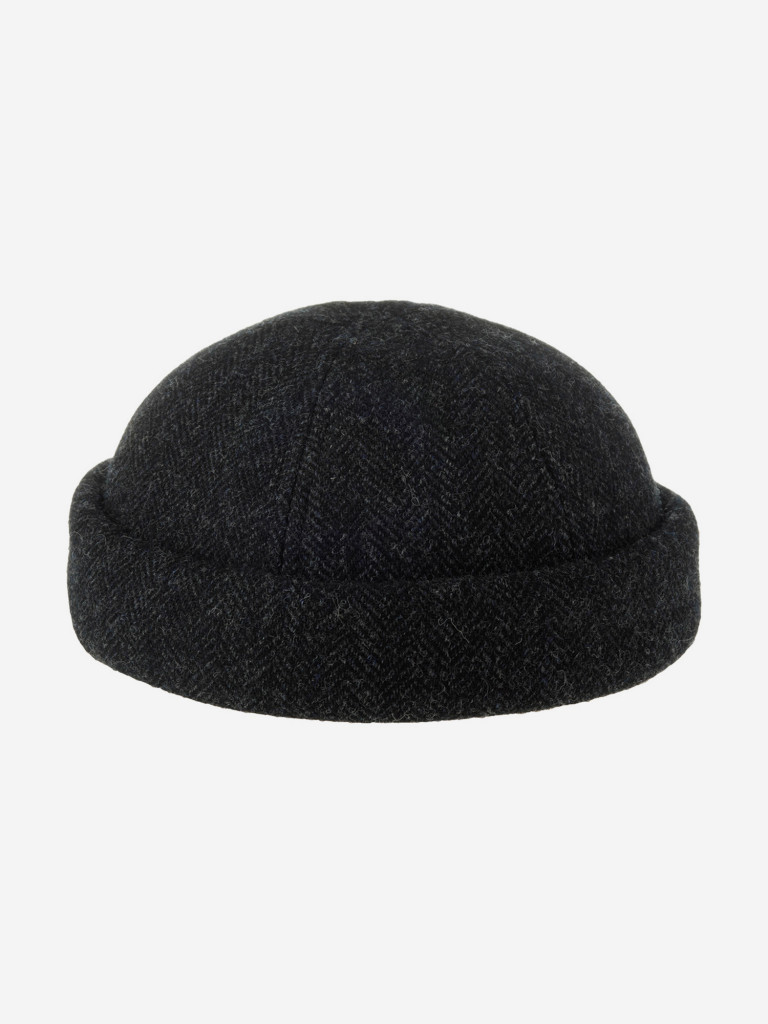 Шапка докер STETSON 8820502 DOCKER WOOL HERRINGBONE (серый)