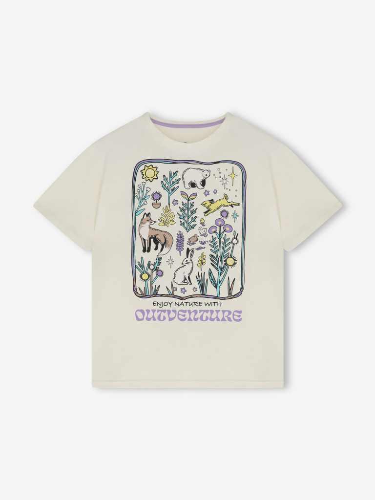 Футболка для девочек Outventure