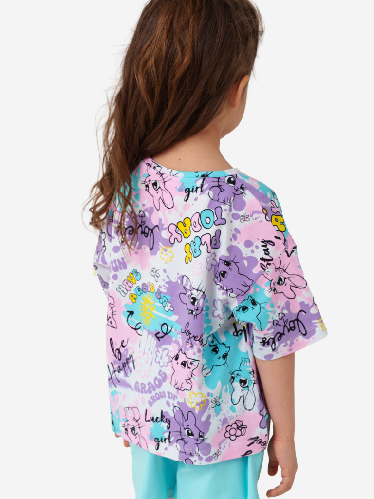 Футболка для девочки PlayToday