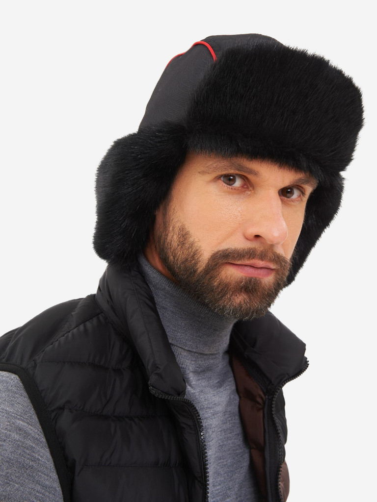 Шапка-ушанка зимняя мужская Huntsman Siberia Breathable меховая мембранная