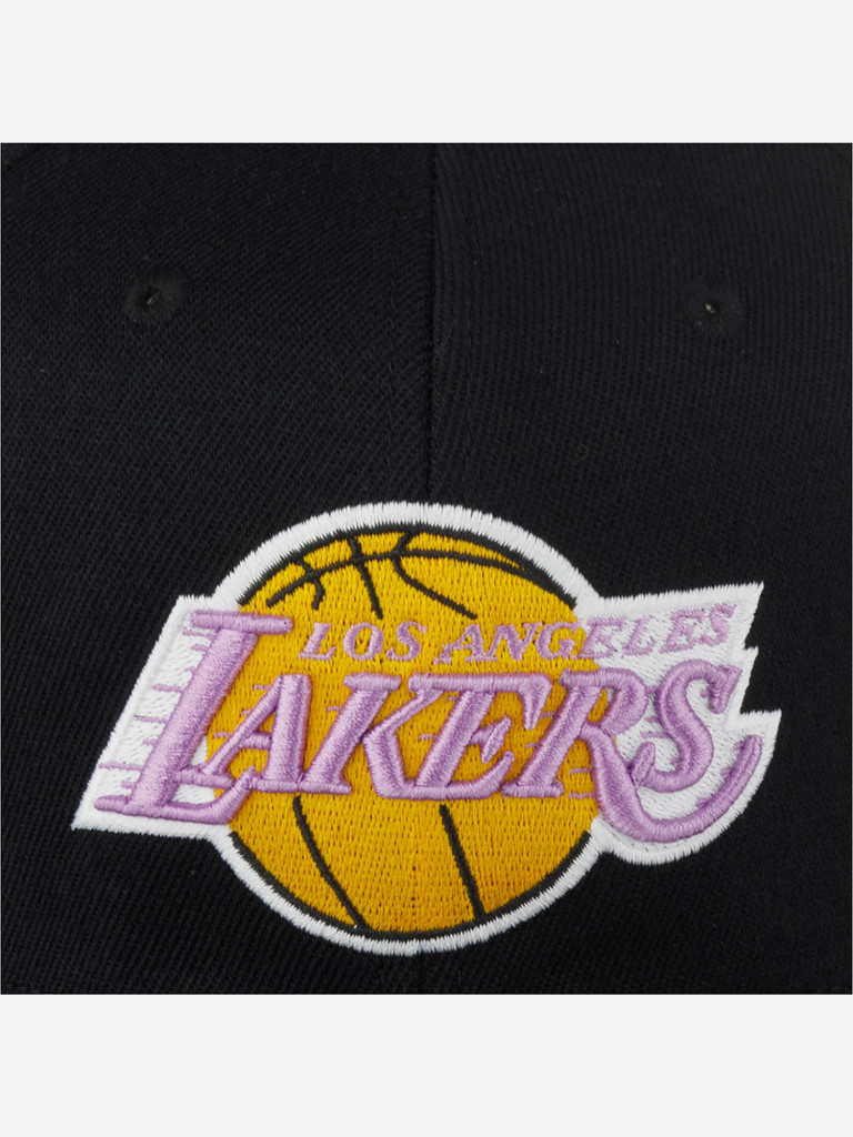 Бейсболка MITCHELL NESS HHSSINTL1265-LALBLCK Los Angeles Lakers NBA (черный)
